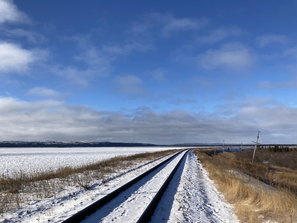 The Innu-owned railway connecting Schefferville